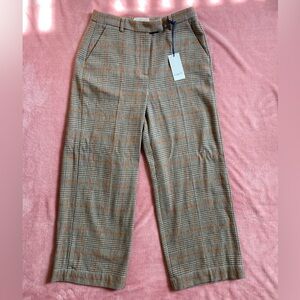 Clare V x Monoprix brown pants